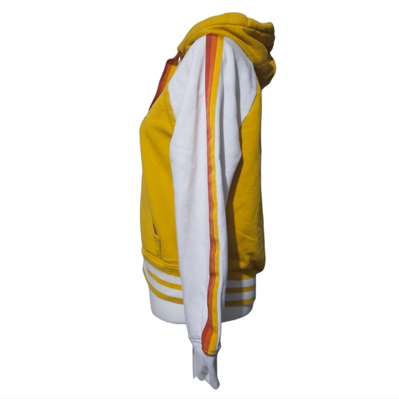 Disney Cruise Line Zip-up Yellow White Minnie Mouse Ice cream Cone Hoodie - Picture 3 of 4